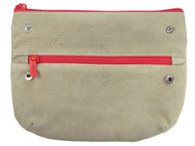 Portatodo Plegado Milan Piel Rojo