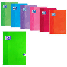 Libreta Enri Oxford School A5 48H Cuadros 4X4