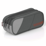 Portatodo Gabol Training Triple Cuadrado 22 cm Gris Negro 217011