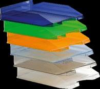 Bandeja 5 Estrellas Cristal Transparente