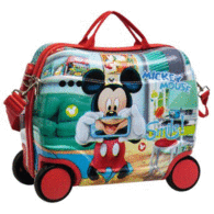 Maleta Infantil Abs Correpasillos 4 Ruedas Mickey Smile 2421051