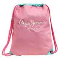 Saco Gym Pepe Jeans Bicolor Pink con Cremallera 6253751