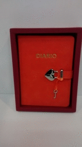 Diario Leber Cuarto Napa Serie Lujo Naranja 10399-12
