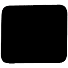 Alfombrilla Raton Antideslizante Negro 29704