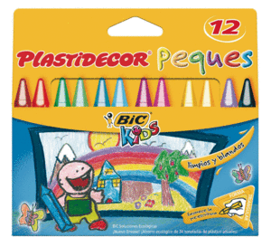 Ceras Plastidecor Peques 12 Colores