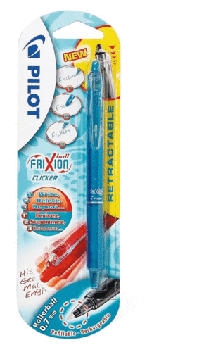 Boligrafo Pilot Frixion Clicker Turquesa