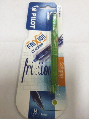 Boligrafo Pilot Frixion Clicker Verde