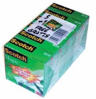 Celo Invisible Scotch Magic Pack 5 + 1 Gratis 19X33Mm 810
