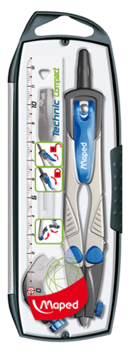 Compas Maped Et5387 Technic Compact 4 Piezas