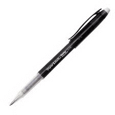 Boligrafo Negro Papermate Replay Premium Borrable