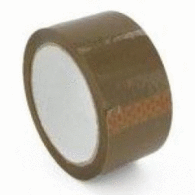 Rollo Precinto Marron 5 Estrellas 50Mmx65 Metros 295896