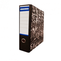 Archivador Jaspeado 2 Anillas Folio 75 mm S/R 946604 con Caja Definiclas