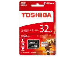 Tarjeta Micro Sd Toshiba 32Gb Clase 10 48Mb/S