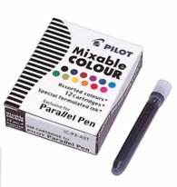 Pilot Recambio Cartuchos Surtidos Paralell Pen 12U