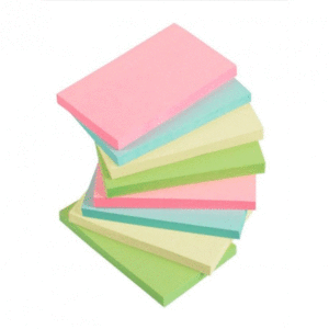 Bloc Notas 76X127 5 Estrellas Pastel Reposicionables 100 H 912963