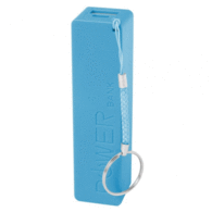 Bateria Externa Power Bank Fun 2600Mah Azul
