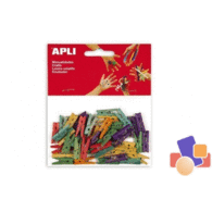 Mini Pinzas Madera 25X3Mm 45 Unidades 946039