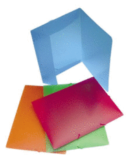 Carpeta Gomas Factis Azul