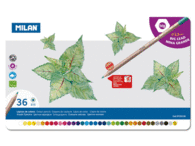 Caja Metal 36 Lapices de Colores Milan