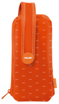 Estuche Milan Handly Multipencilcase Look 2 Naranja Redondo 08872Lko
