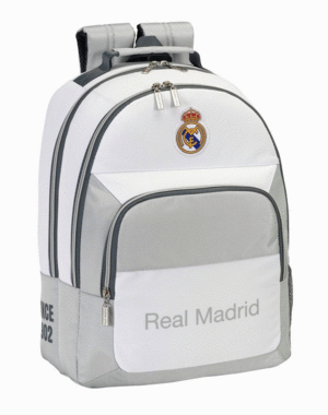 Mochila Safta Adaptable Real Madrid Daypack Doble 43 cm 611624560
