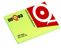 Taco Notas Dequa 76*127Mm 100 Hojas