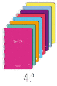 Block Pacsa Cuarto 80 Hojas Plastipac 90Gr Cuadros 4X4