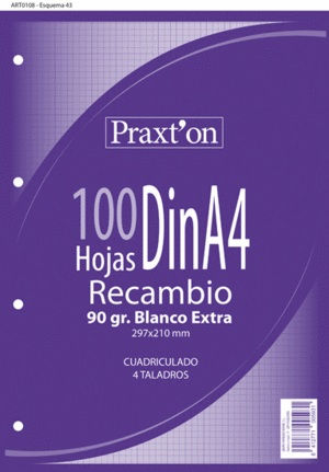 Recambio Cuadros 4X4 A4 Pacsa 90 Grs
