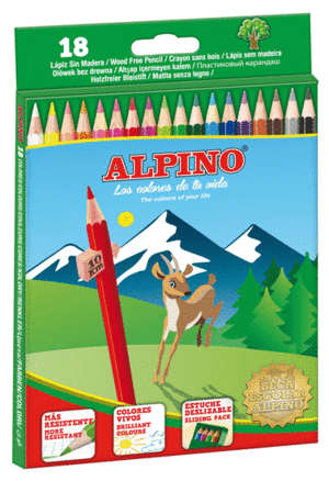 Lapiz Colores Alpino 18