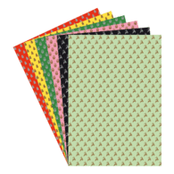 Pack 12 Cartulinas Impresas Navidad Surtidas A4