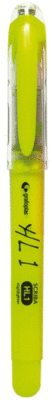 Rotulador Fluor Amarillo Hl1 Tinta Liquida Punta Biselada Scriba