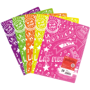 Portafundas Poliplas 30 F Folio Doodle Lila