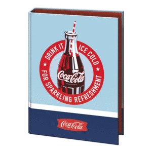 Carpeta 4 Anillas Folio 40 mm Coca Cola Navy Dohe 50260