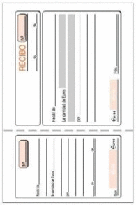 Talonario T-16 Recibos con Matriz Loan 21X10,5