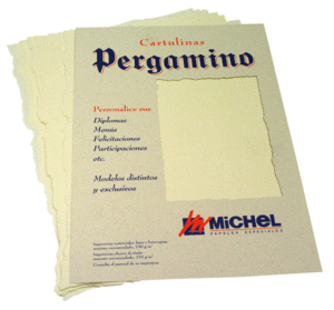 Papel Pergamino Michel A4 Vegetal 2603 160 Gr