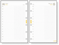 Recambio Agenda Finocam C298 602 1D/P 2016