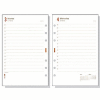 Recambio Agenda Finocam R598 1D/P 2016