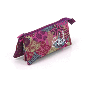 Estuche Portatodo Gabol School Pop Triple 22 cm 217637