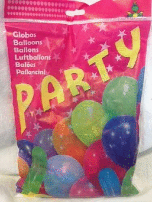 80 Globos Party Mix 7055