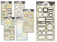 Etiquetas Papel Decoradas Scrapbooking