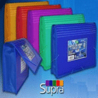 Carpeta A5 Cuarto Fuelle Xxl Gomas Supra Colores Supra