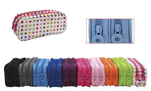 Portatodo Doble Cremallera 210X90 Color Line Colores Surtidos