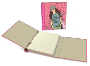 Bloc Notas A5 C/Solapa Maku Fashion Girls