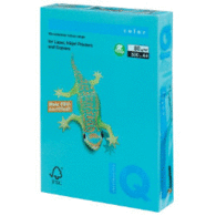 Paquete Papel 500 H Iq Color 80G/M2 Din A4 Azul Mar Ab-48