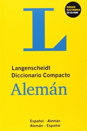 Diccionario Compacto Español/Aleman+Cd
