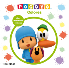 POCOYO. COLORES. LIBRO CON RELIEVE