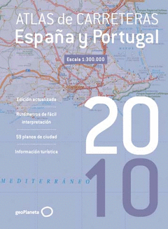 Atlas de Carreteras de España y Portugal Escala 1:300. 000 Ed 09