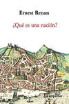 ¿Qué Es una Nación?