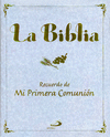 La Biblia Recuerdo de mi Primera Comunion -Nacar