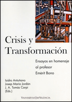 Crisis y Transformacion Homenaje Emerit Bono